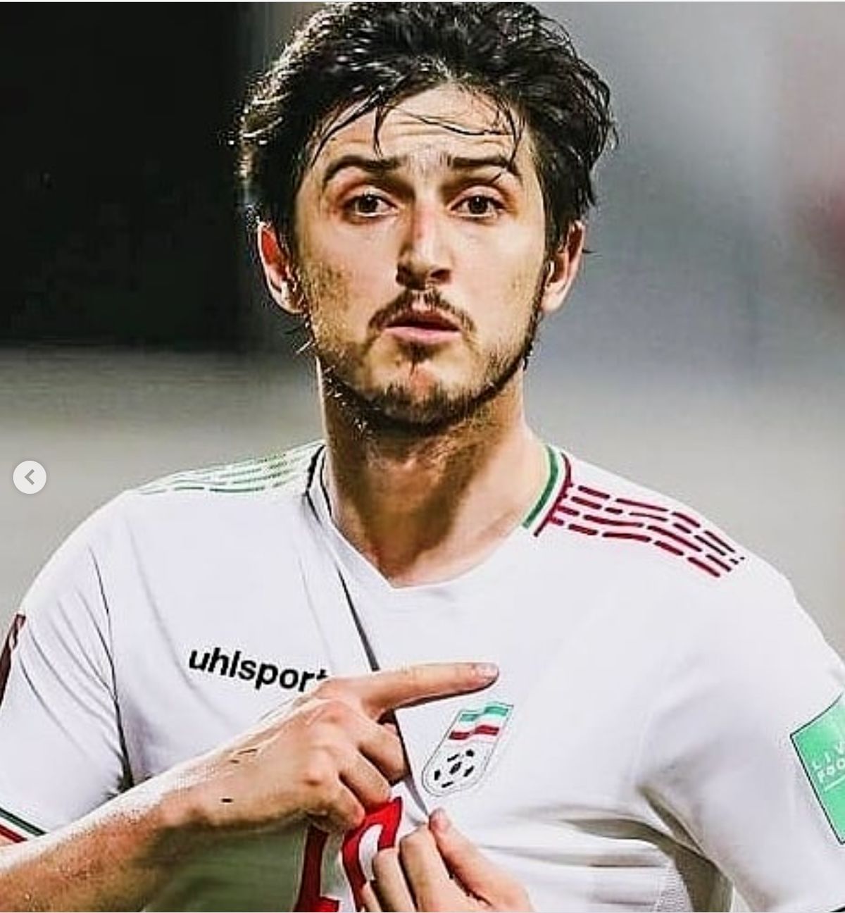 سردار آزمون بافته شد؛عکس
