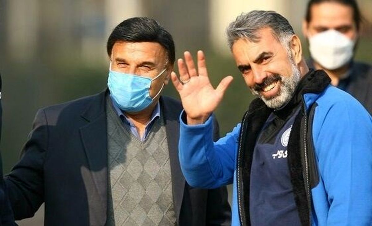خندههای معنادار محمود فکری بعد از جدایی جنجالی از استقلال + عکس