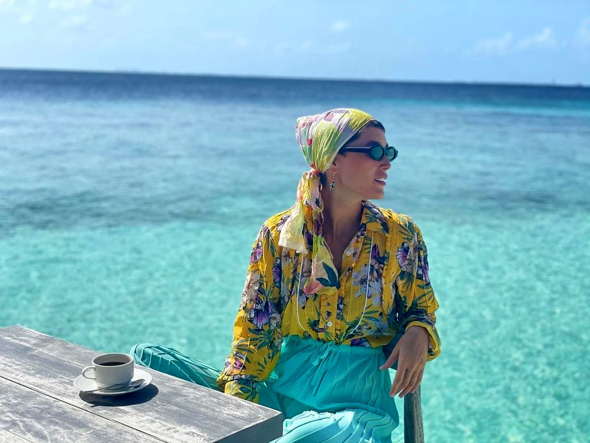 عکسهای جنجالی فرشته حسینی در سفر به افغانستان
