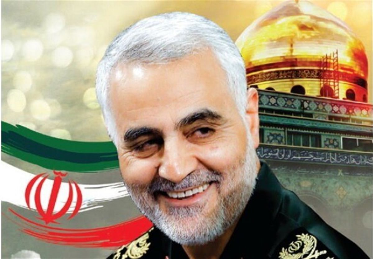 قرار گرفتن خودرو تکه تکه شده سردار سلیمانی در محل شهادت