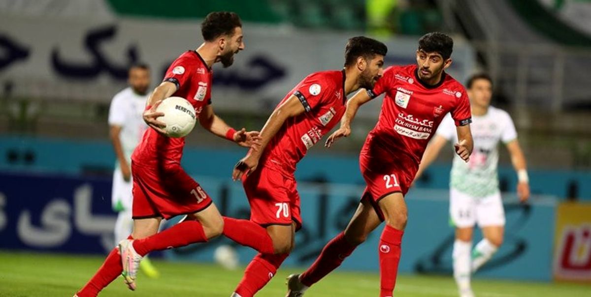 برد شیرین پرسپولیس در فولادشهر؛حسینی مغلوب تعویضهای یحیی