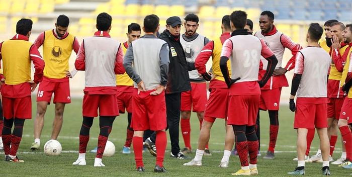 گزارش تمرین پرسپولیس امروز 99/03/12