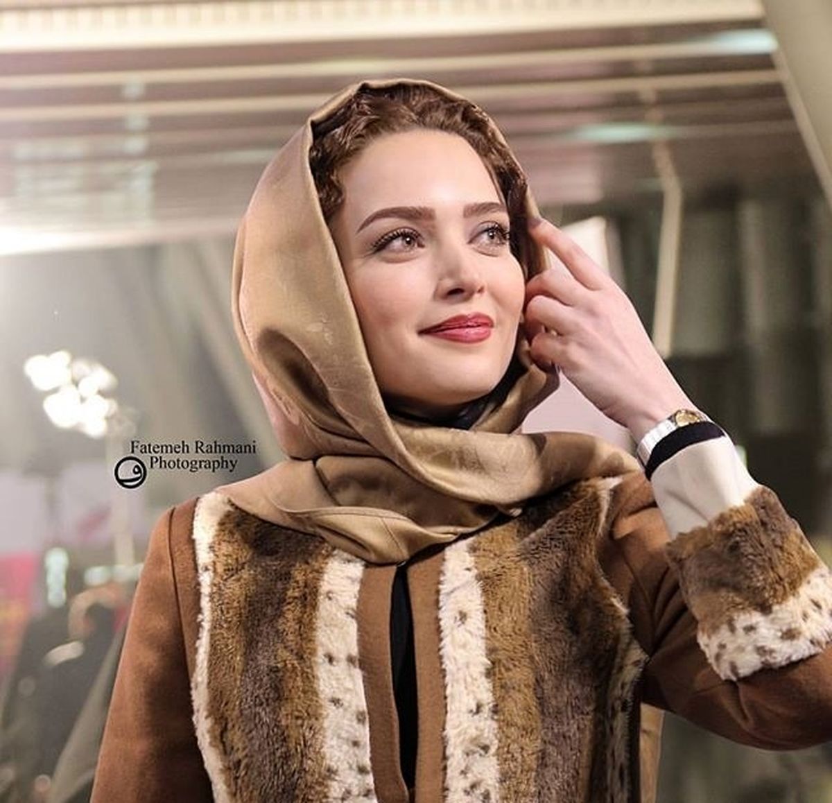 جدیدترین چهره و استایل بهنوش طباطبایی؛قیمه پزون بهنوش طباطبایی