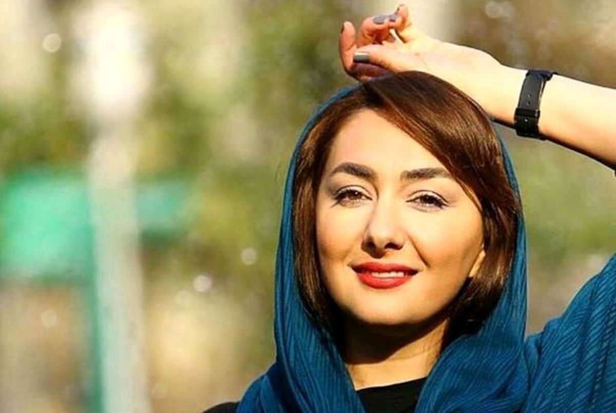 سلفی رنگی هانیه توسلی با استایل متفاوت